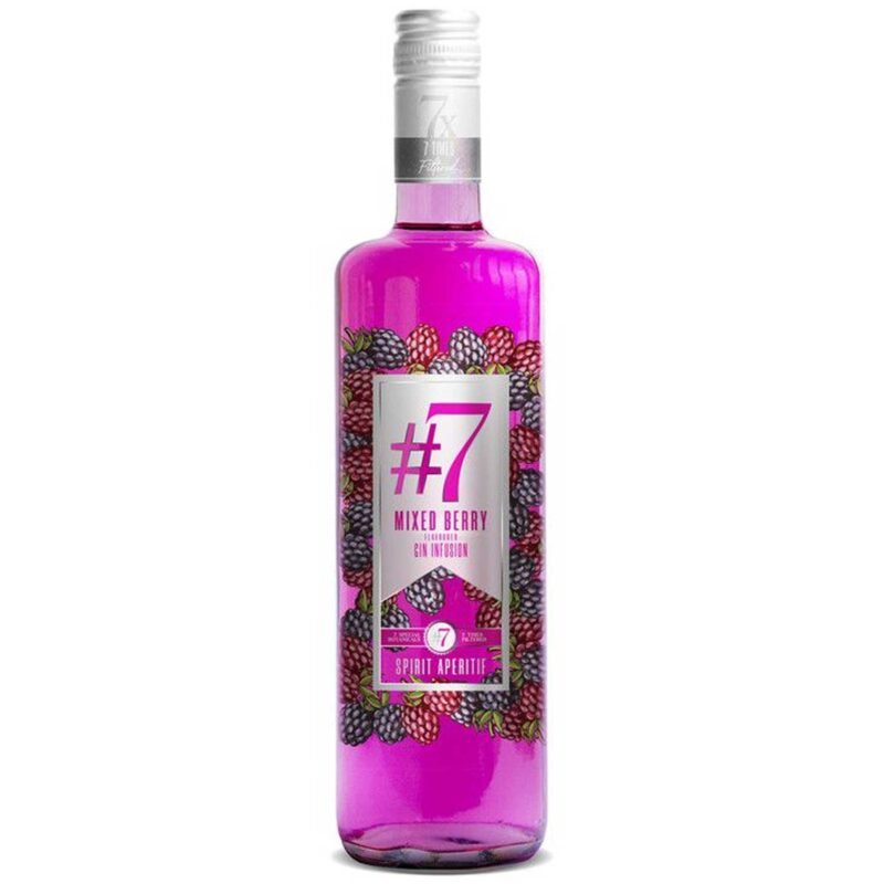 7 GIN MIXED BERRY 750ML