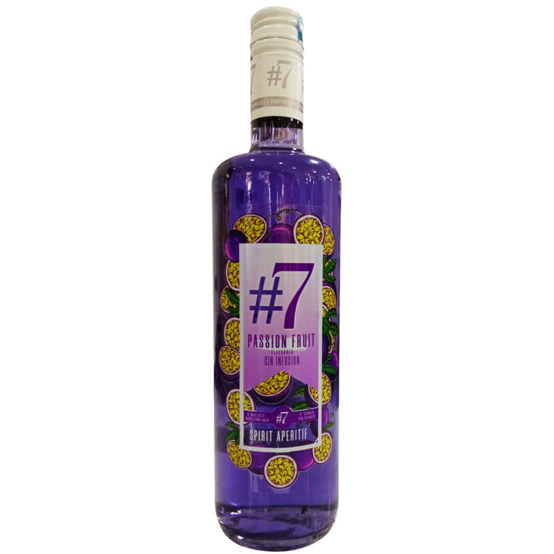 7 GIN PASSION FRUIT 750ML