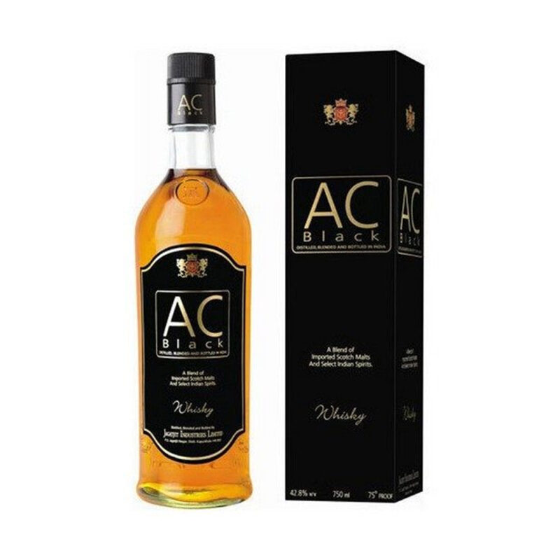 AC BLACK PREMIUM WHISKY 750M