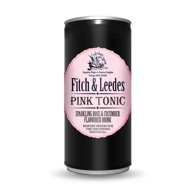 FITCH&LEEDES CAN PINK TONIC 200ML