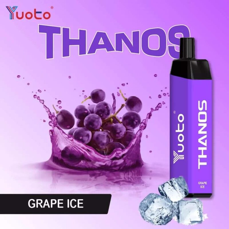 YUOTO GRAPE ICE 5000 PUFFS