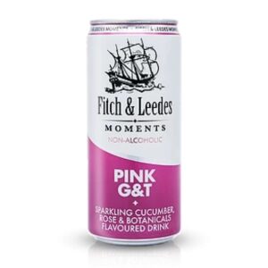 FITCH & LEEDES MOMENTS PINK G & T 300ML