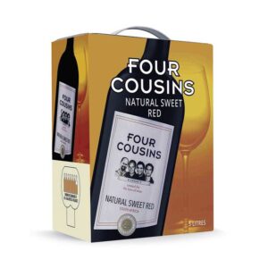 FOUR COUSINS NATURAL SWEET RED 3L
